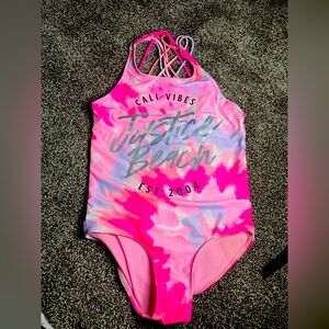 GIRLS JUSTICE BATHING SUIT